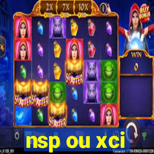 nsp ou xci